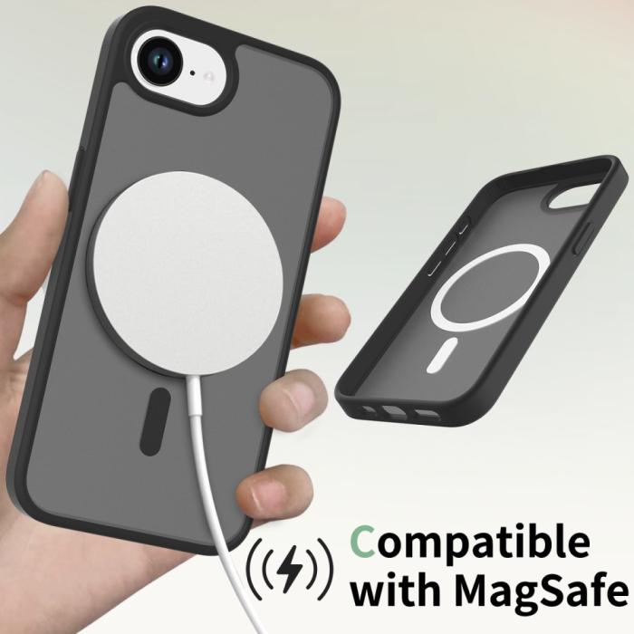 Bild 3, iPhone 16e Skal MagSafe Skin Touch Rosa