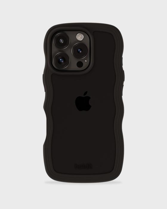 Bild 2, holdit iPhone 16 Pro Skal Wavy Svart/Transparent
