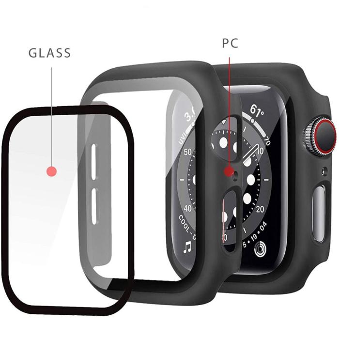 Bild 4, Tech-Protect Apple Watch 40 mm Skärmskydd 360 Defense Svart