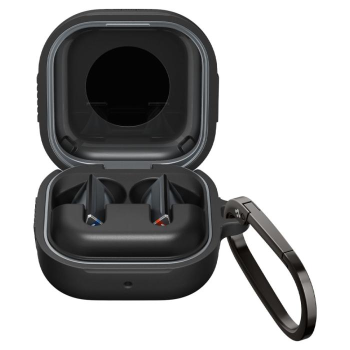 Bild 3, Spigen Galaxy Buds 4 / 4 Pro Skal Rugged Armor Matt Svart