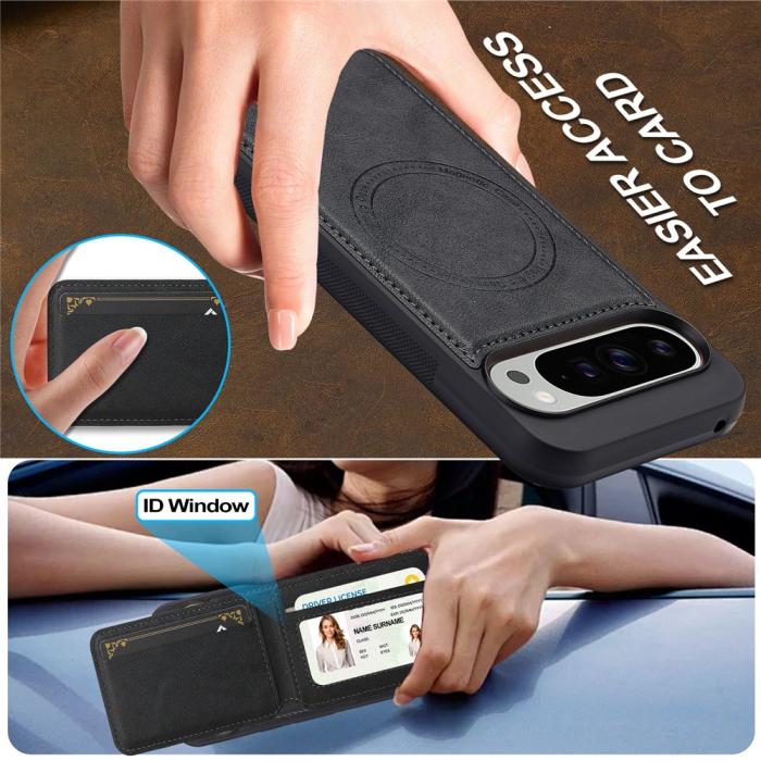 Bild 4, LC.IMEEKE Google Pixel 10/10 Pro/9/9 Pro Skal Magnetiskt Kortfack