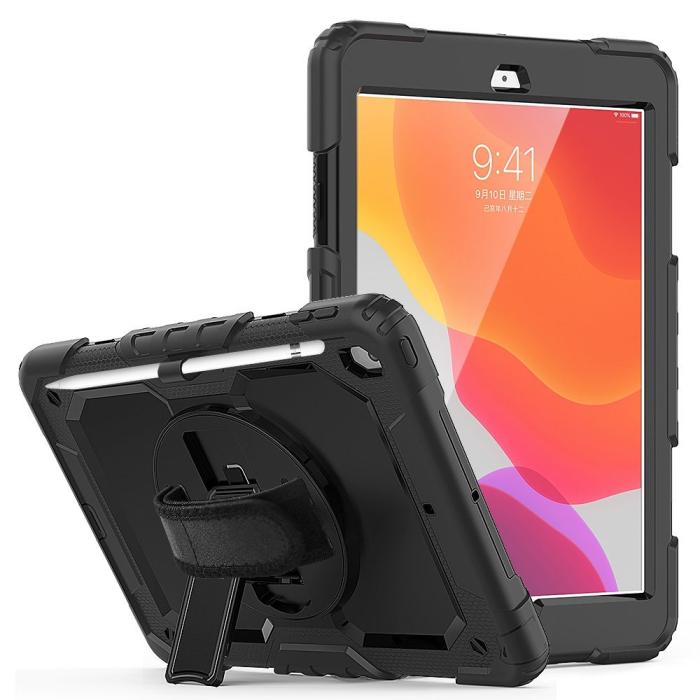 Bild 1, Tech-Protect iPad 10.2 2019/2020/2021 Skal Solid360 Svart