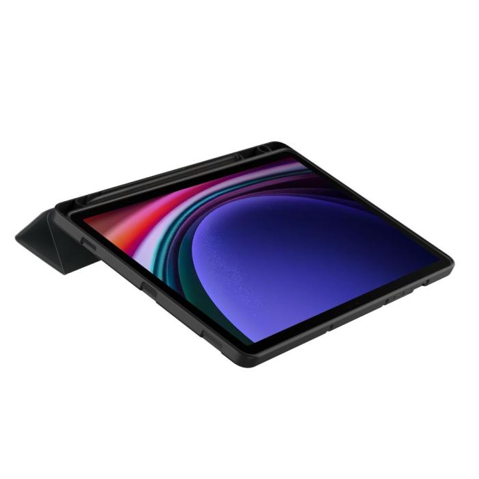 Bild 4, Tech-Protect Galaxy Tab S9 FE Fodral SmartCase Pennhållare Svart