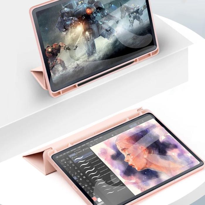 Bild 6, Tech-Protect Galaxy Tab S9 FE Fodral SmartCase Pennhållare Svart