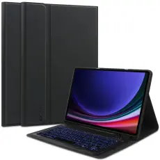 Tech-Protect Galaxy Tab S9 FE Fodral SC Tangentbord Svart