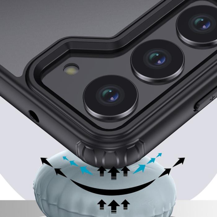 Bild 4, Samsung Galaxy S23 Plus Skal Hybrid Matt Svart