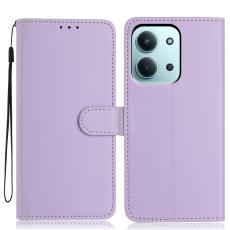 Xiaomi Redmi 15C Fodral L&auml;der Lila