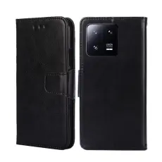Xiaomi 13 Pro 5G Fodral Solid L&auml;der Svart