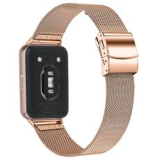 Samsung Galaxy Watch Fit 3 Klockarmband Milanese Ros&eacute;guld