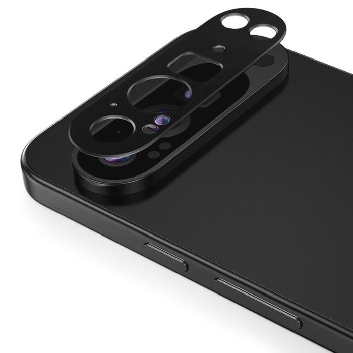 Bild 1, IMAK Google Pixel 9 Pro XL Linsskydd Metall Svart
