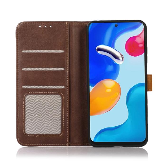 Bild 4, iPhone 15 Pro Fodral Dual-Color Brun