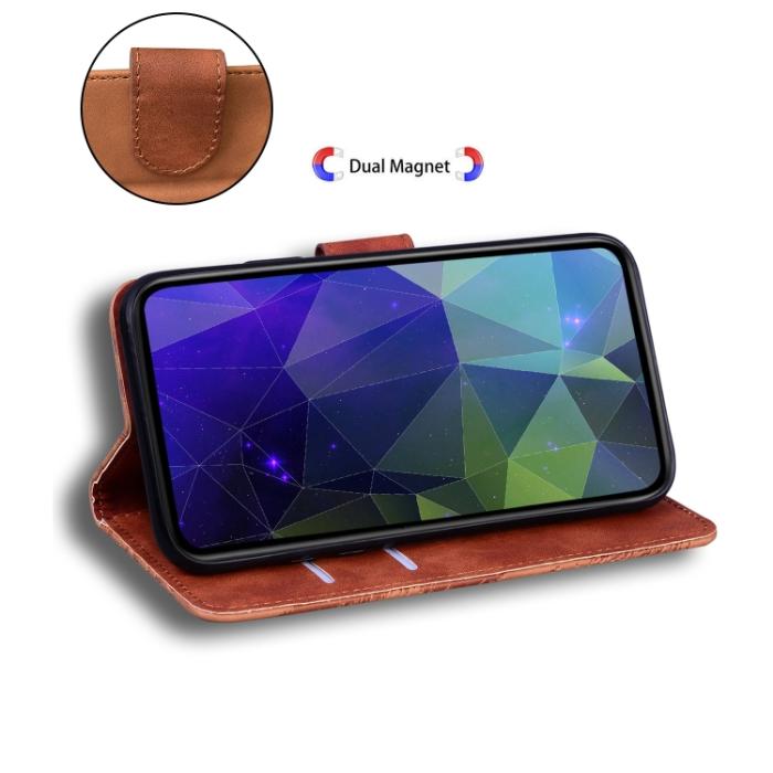 Bild 5, iPhone 15 Pro Fodral Skin Touch Brun