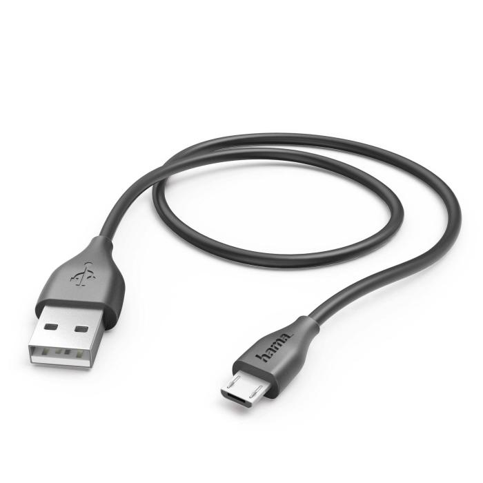Bild 1, HAMA Micro-USB Laddkabel 140cm - Svart