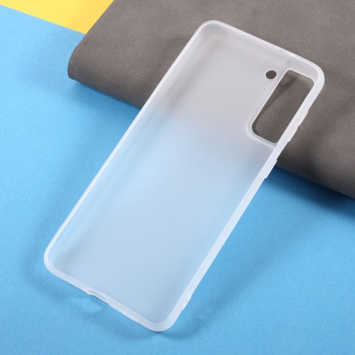 Bild 5, Samsung Galaxy S21 Plus - Matt TPU Skal - Transparent
