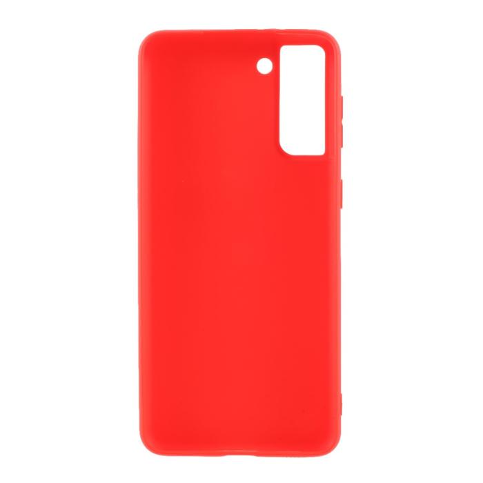 Bild 3, Samsung Galaxy S21 Plus - Matt TPU Skal - Röd