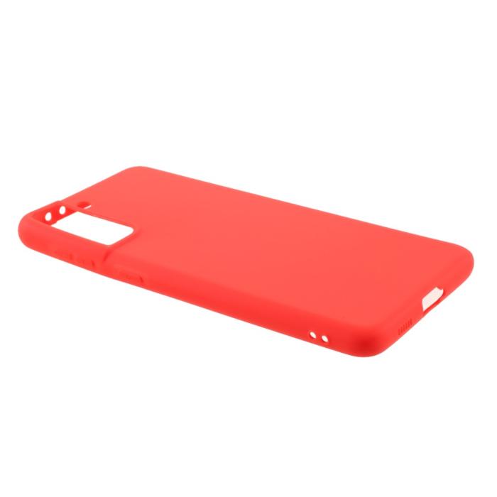 Bild 4, Samsung Galaxy S21 Plus - Matt TPU Skal - Röd