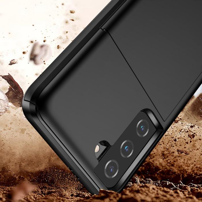 Bild 4, Samsung Galaxy S21 Plus - Skal Med Kortfack - Svart