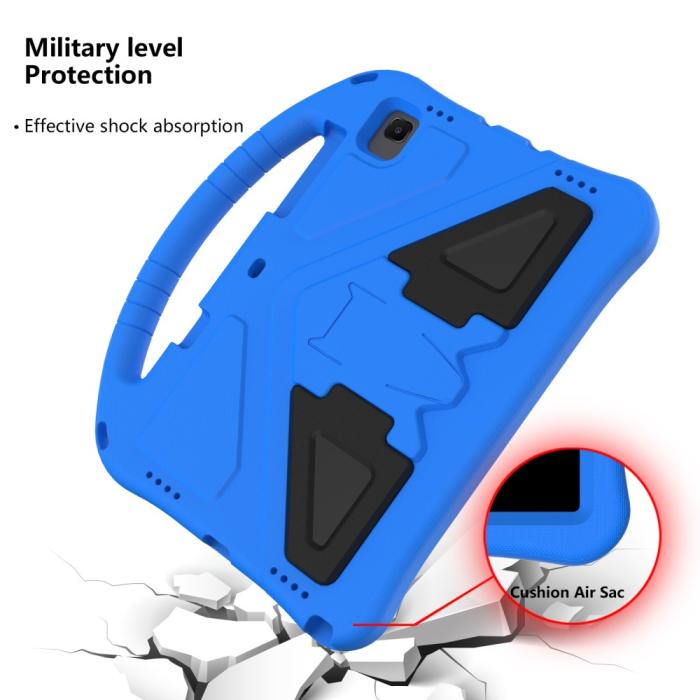 Bild 2, Samsung Galaxy Tab A7 10.4 Skal Eva Med Kickstand För Barn Blå