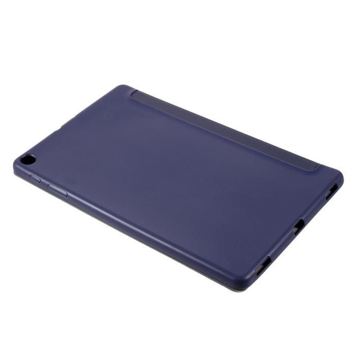 Bild 4, Samsung Galaxy Tab A 10.1 (2019) - AMORUS Tri-Fold Fodral - Mörk Blå