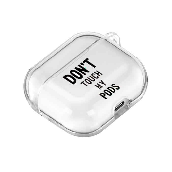 Bild 3, AirPods Skyddsfodral Med Motiv - Don't Touch My Pods