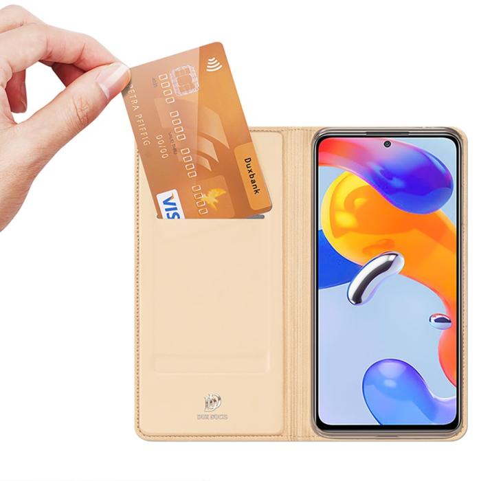 Bild 3, DUX DUCIS Xiaomi Redmi Note 11 Pro 5G Fodral Skin Pro Guld