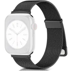Apple Watch 38/40/41/42 mm Armband Milanese Loop Svart