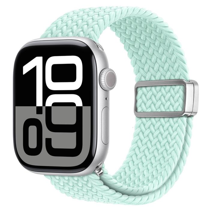 Bild 3, DUX DUCIS Apple Watch 38/40/41/42 mm Armband Flätat Grön