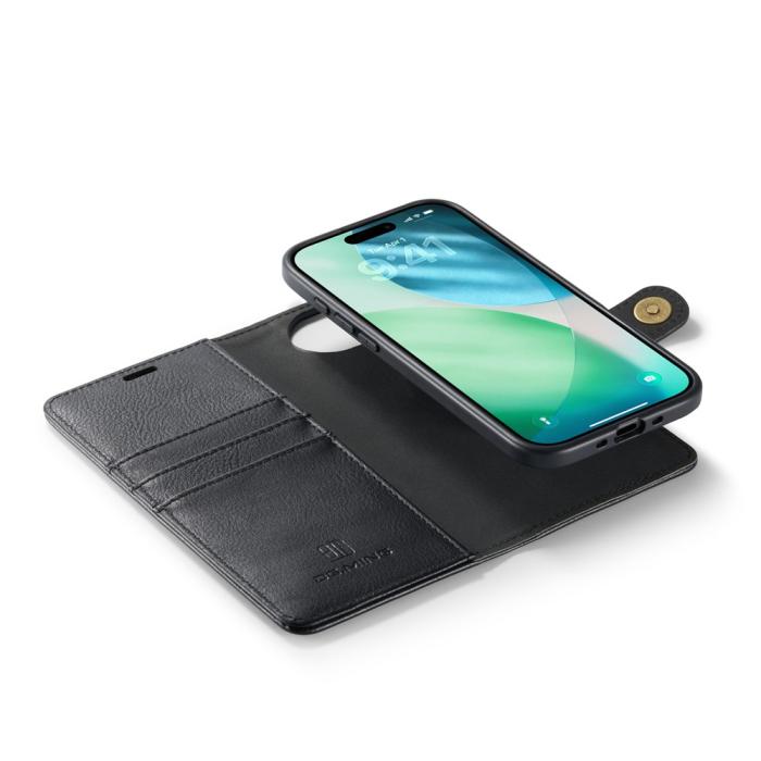 Bild 5, DG.MING iPhone Air 2in1 Magnet Fodral / Skal Svart