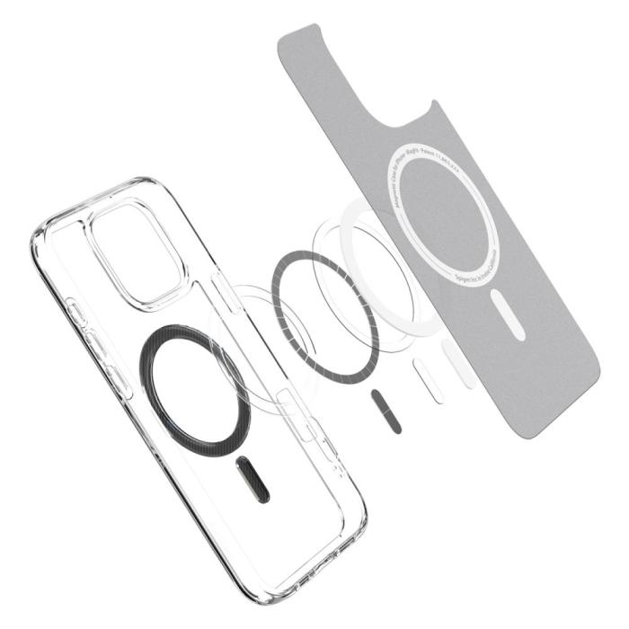 Bild 5, Spigen iPhone 16 Pro Max Skal MagSafe Mag Ultra Hybrid Carbon Fiber