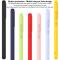 IMAK Samsung Galaxy S22 Ultra Skal Skin Touch TPU Lila