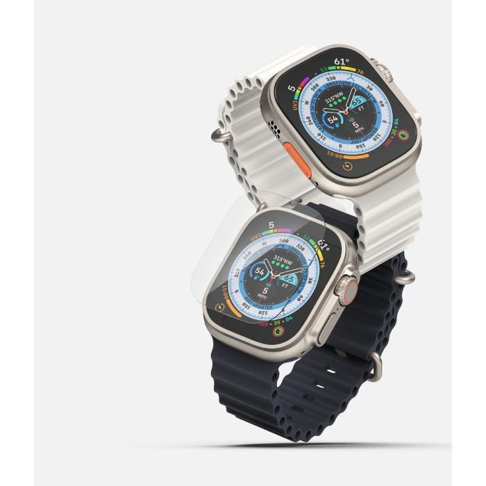 Bild 6, Ringke 4-PACK Härdat Glas ID Skärmskydd Apple Watch Ultra 49 mm