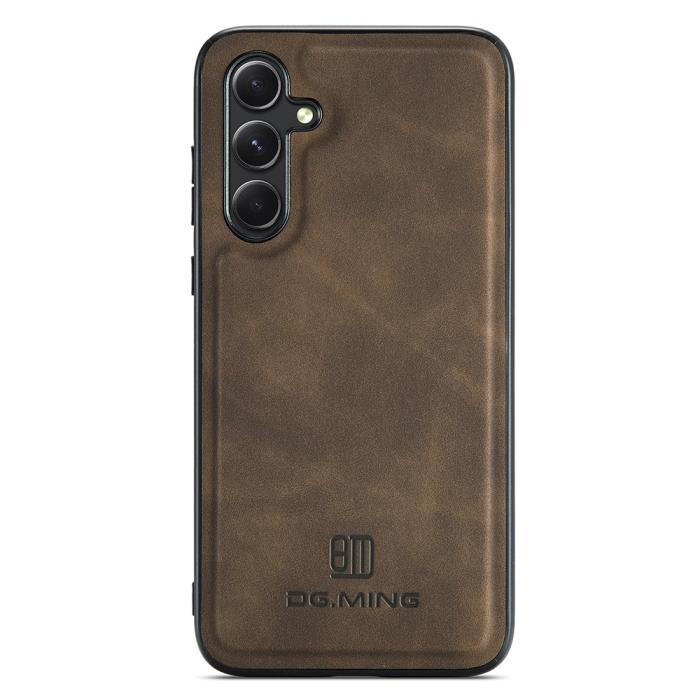 Bild 3, DG.MING Samsung Galaxy A54 5G Skal Läderbelagt Mörk Brun