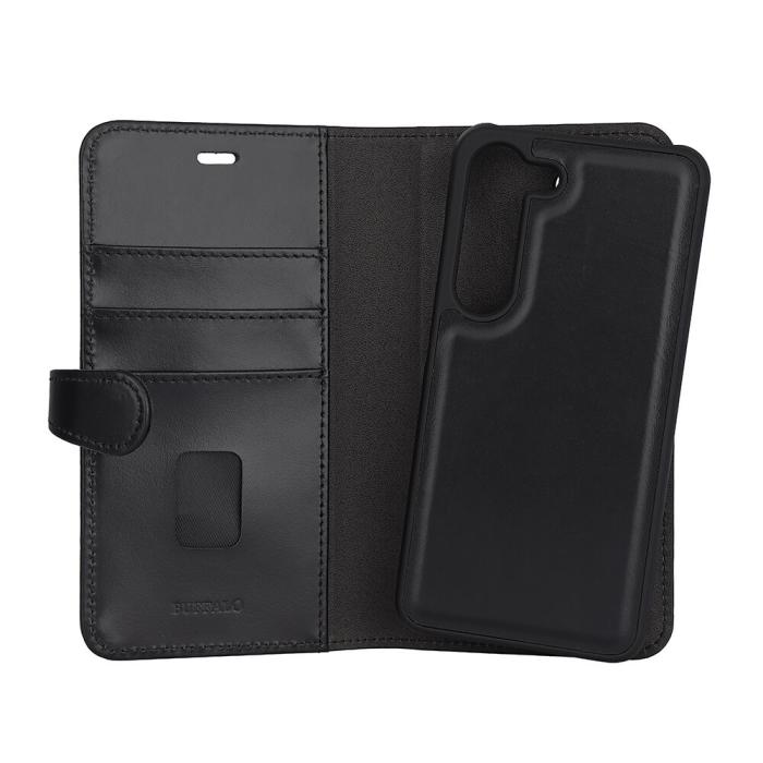 Bild 6, Buffalo Samsung Galaxy S23 Fodral 2in1 Magnet / Skal Svart