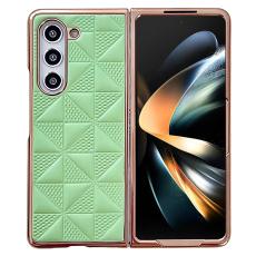 Galaxy Z Fold 6 Skal Läder Grön