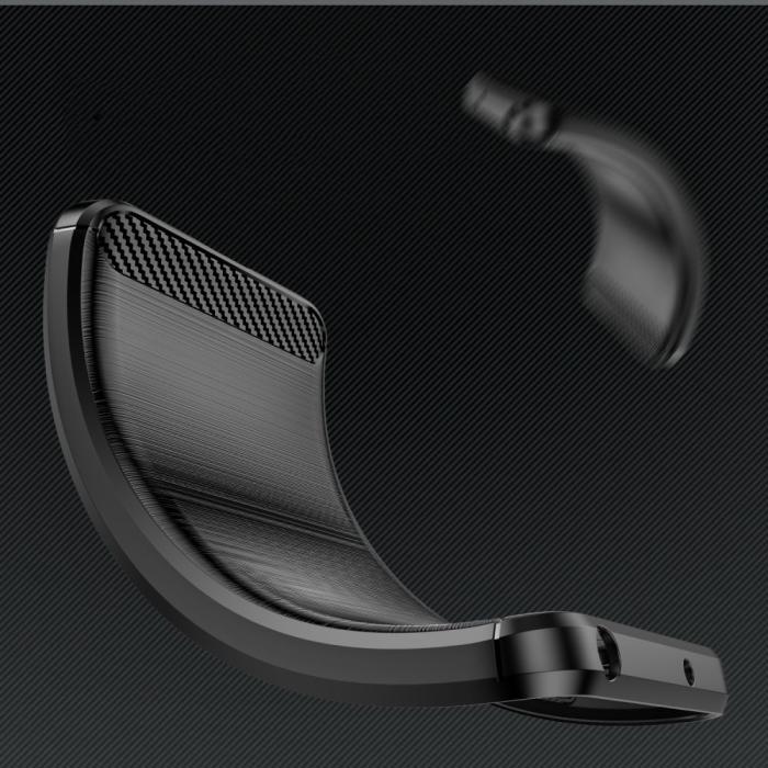 Bild 3, Tech-Protect Motorola Moto G54 5G Skal Borstad Stål Textur Svart