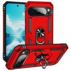 Google Pixel 11 / 11 Pro Skal Hybrid Kickstand R&ouml;d