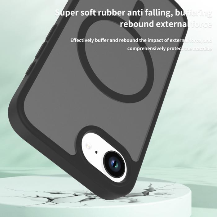 Bild 5, iPhone 17e / 16e Skal MagSafe Skin Touch Blå