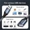 JOYROOM 2m Förlängning Kabel 3A USB-A Hane - USB-A Hona Flätad Nylon