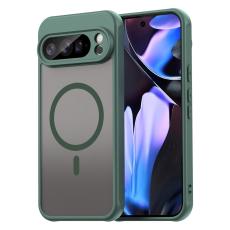 Google Pixel 10 Pro XL Skal MagSafe Hybrid Gr&ouml;n