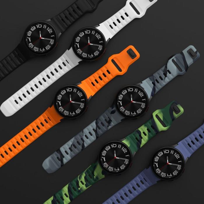 Bild 3, Tech-Protect Galaxy Watch 4/5/5 Pro/6/7/FE Armband Silikon