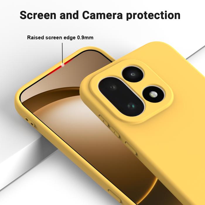 Bild 4, OnePlus 15 Skal Liquid Silikon Gul
