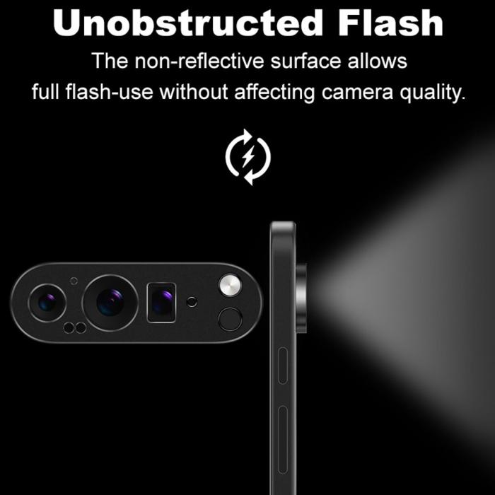 Bild 5, IMAK Google Pixel 9 Pro XL Linsskydd Metall Svart