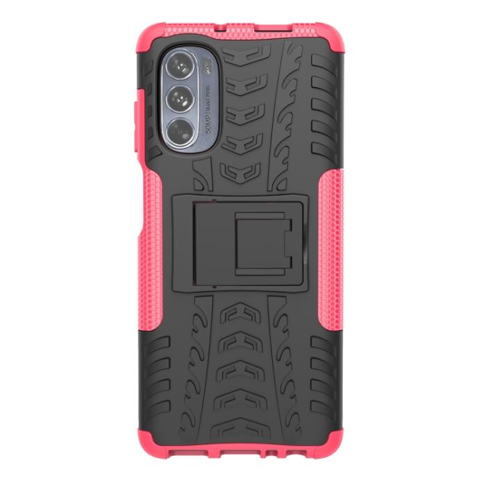 Bild 2, Motorola Moto G62 5G Skal Ultimata Stöttåligt med Stöd Rosa