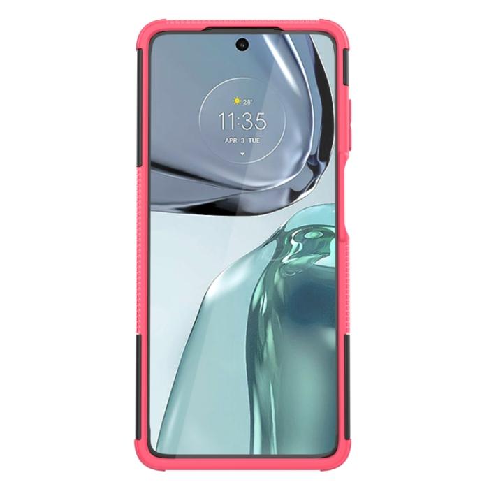 Bild 3, Motorola Moto G62 5G Skal Ultimata Stöttåligt med Stöd Rosa