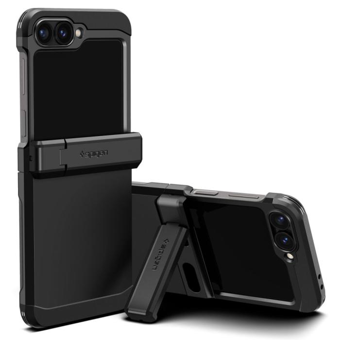 Bild 1, Spigen Galaxy Z Flip 6 Skal Tough Armor Pro Svart