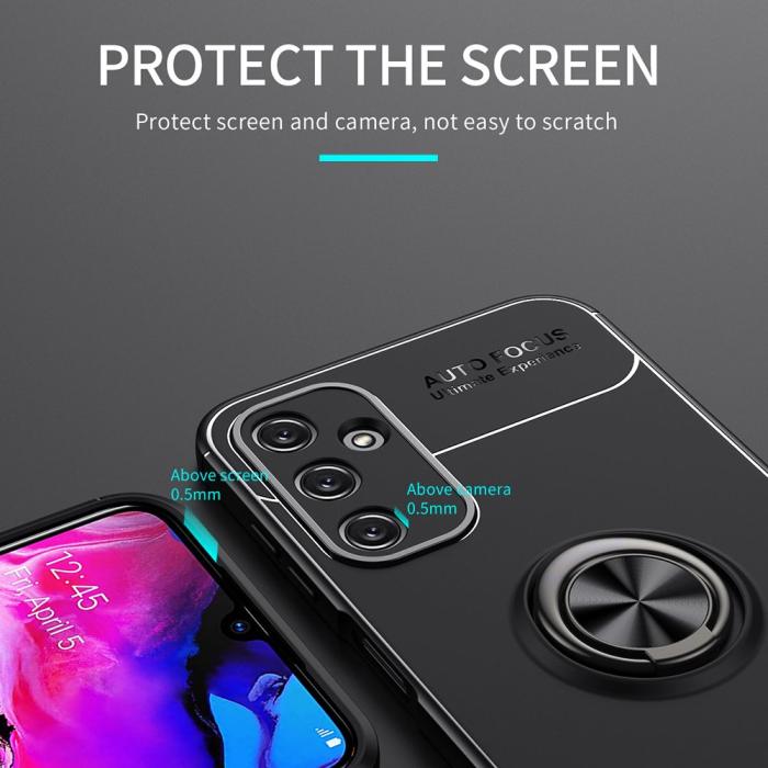 Bild 4, Samsung Galaxy A25 5G Skal Ring Svart/Blå