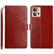 Motorola Edge 30 Fusion 5G Fodral Y-Shape Läder Brun