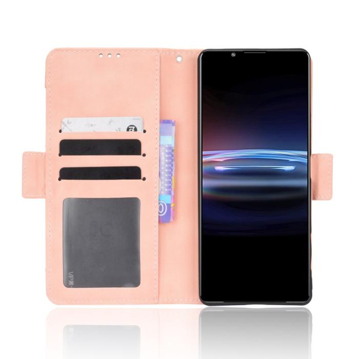 Bild 4, Sony Xperia Pro-I Fodral Med Avtagbart Kortfodral Ljus Rosa