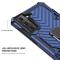 Samsung Galaxy S21 Plus - Shockproof Tyre Ring Skal - Blå