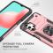 Samsung Galaxy A32 5G - Armor Hybrid Ring Skal - Roséguld